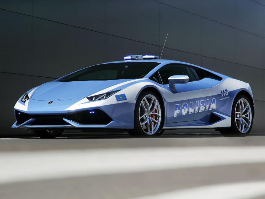 Lamborghini Huracan LP610-4 Polizia '2014